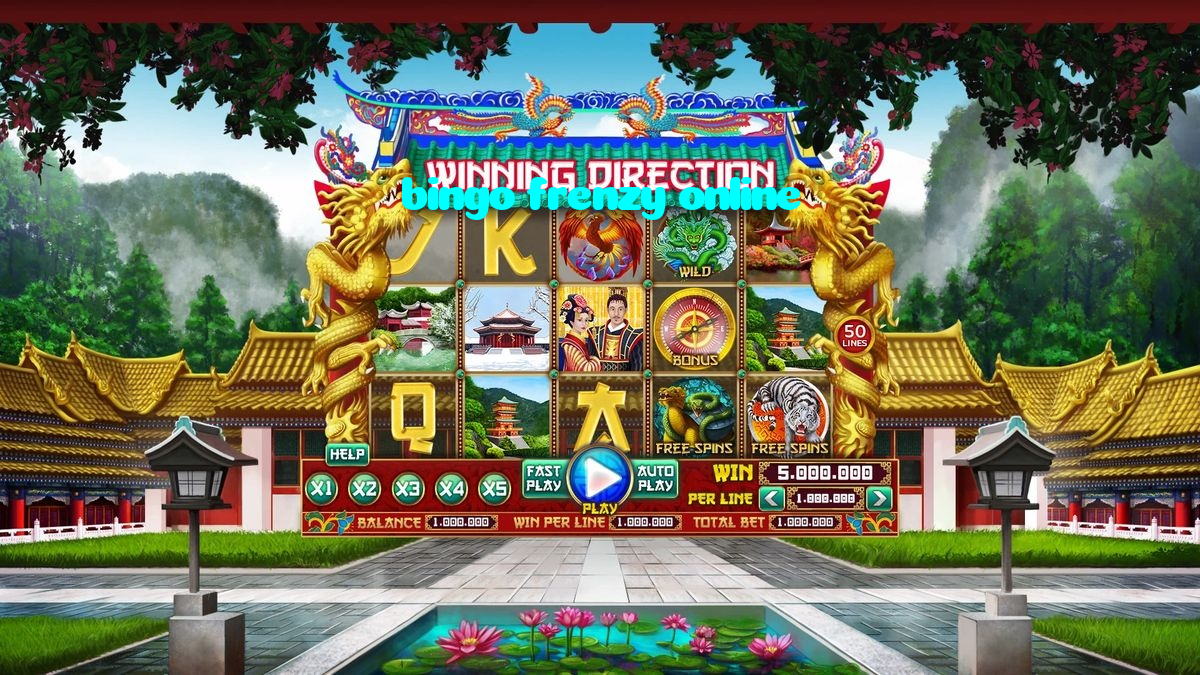 bingo frenzy online casino presented on mobile device in Pakistan with slots and live games